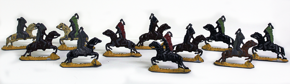 Toy metal figures