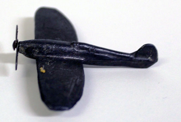 Cast Metal Toy Spitfire Aeroplane