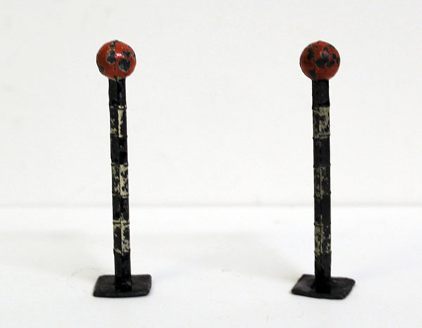 Toy pedestrian crossing beacon signs