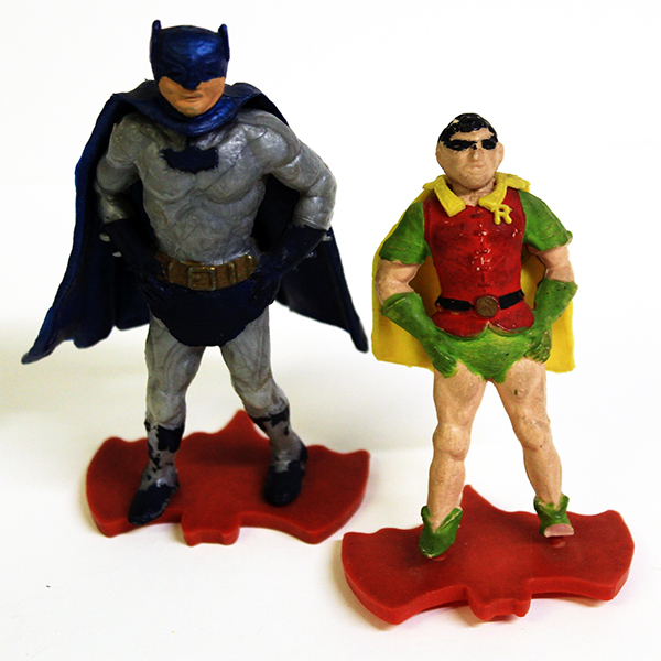 Batman and robin figures