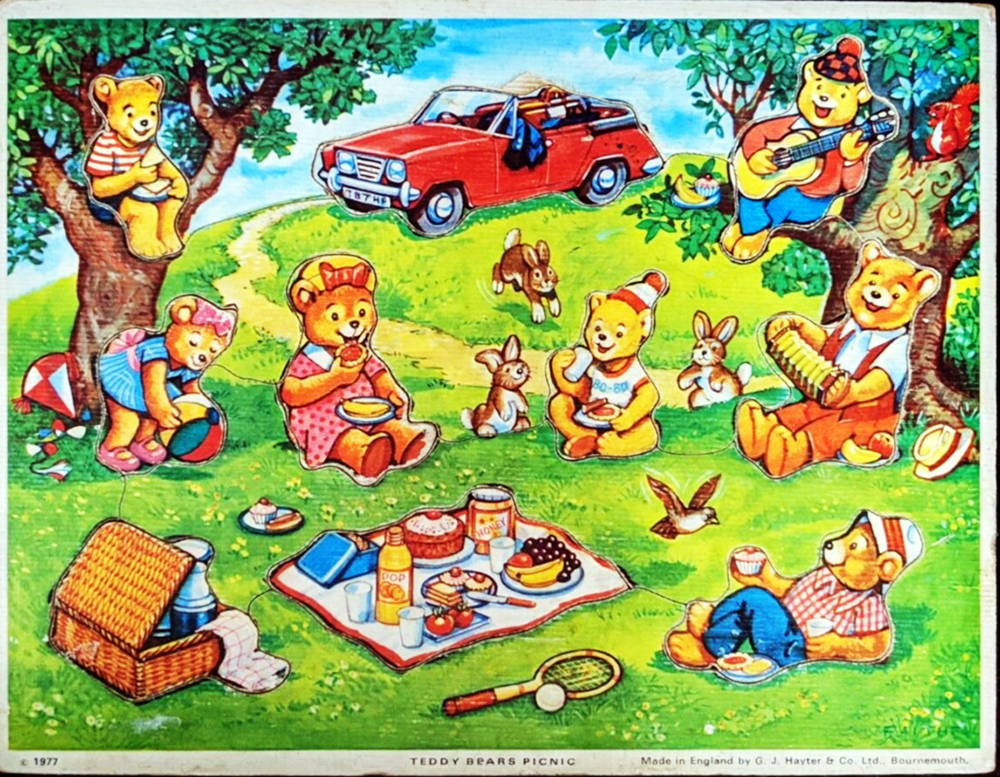 Jigsaw – Teddy Bears’ Picnic design