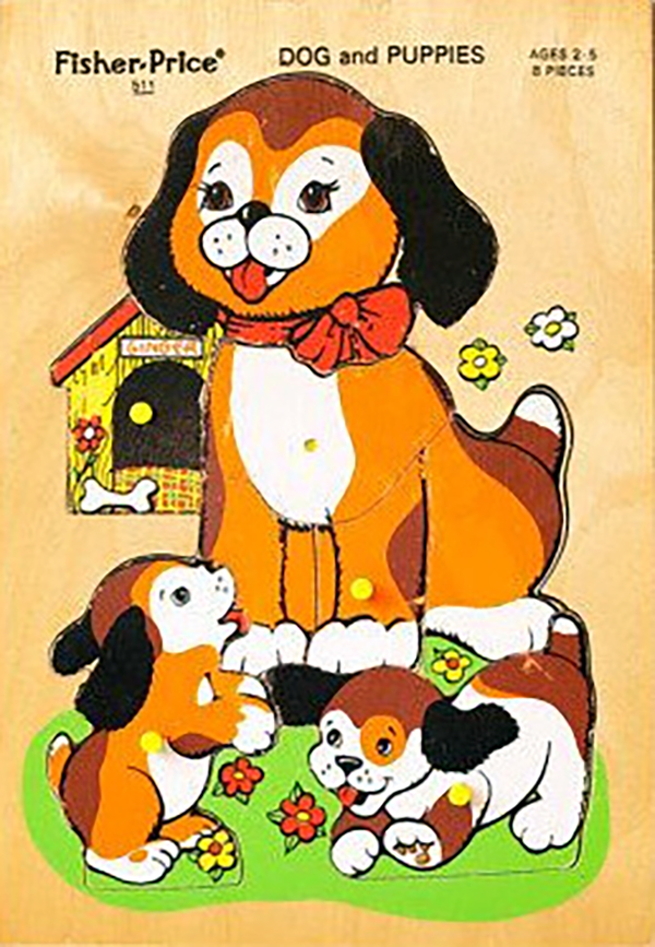 Jigsaw – Fisher Price Dog and Puppies