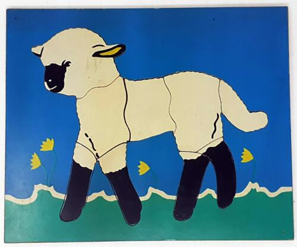Jigsaw – Picture of a lamb