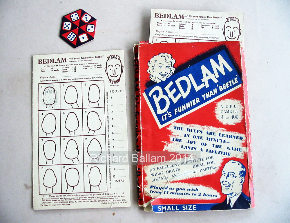 Bedlam party game