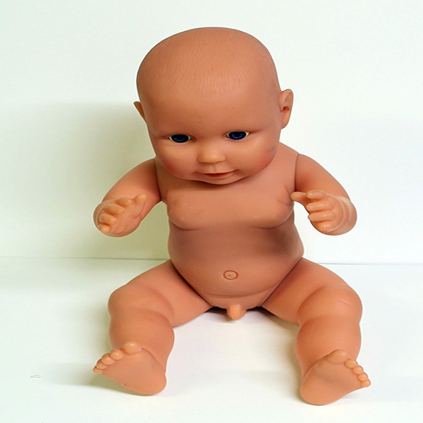Undressed male doll