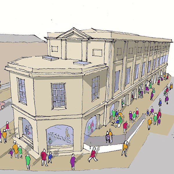 Northumberland Hall Alnwick as it will be